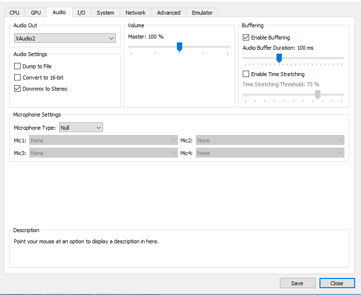 PS3 audio settings